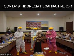 KASUS COVID-19 INDONESIA PECAHKAN REKOR